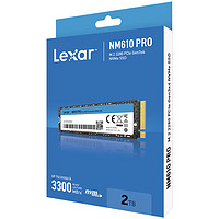 Lexar 雷克沙 NM610 PRO NVMe M.2 固态硬盘 2TB（PCI-e3.0）