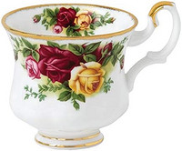 Royal Albert 古老王国玫瑰茶壶，0.8Ltr，白色，M / S，中国骨