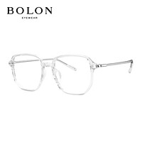 BOLON 暴龙 透明镜框 BJ5036 赠1.60防蓝光镜片+擦镜纸/清洗液+眼镜布（二选一）