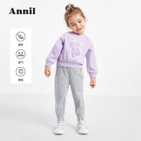 Annil 安奈儿 女童针织单裤