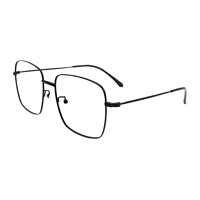 Coastal Vision 镜宴 钻晶A4系列 CV04016 钛金属眼镜框+钻晶A4系列 非球面镜片
