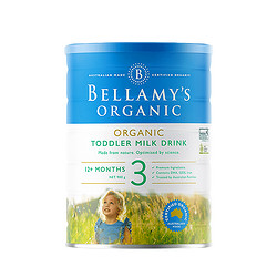 BELLAMY'S 贝拉米 婴儿有机奶粉 3段 900g