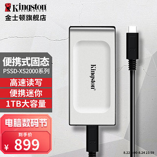 Kingston 金士顿 XS2000移动固态硬盘 1TB