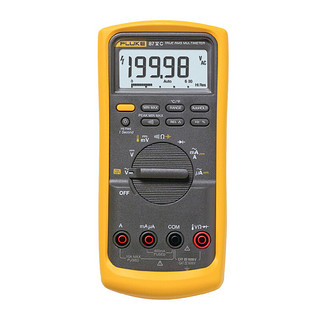 FLUKE 福禄克 掌上型数字万用表真有效值 多用表 仪器仪表 F87-V/CN