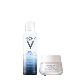 VICHY 薇姿 护肤套装 (矿物赋能温泉水150ml+温泉矿物水活霜15ml)