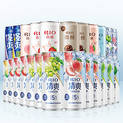 锐澳 预调鸡尾酒 330ml*24罐 口味随机