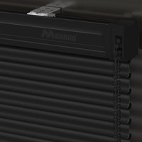 MUANNA 慕安娜 MG-BY07-5624 加密S形百叶帘 高雅黑