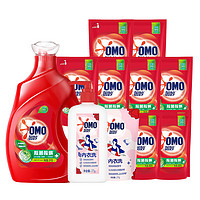 OMO 奥妙 X除菌除螨洗衣液12.4斤+内衣洗衣液275ml*2