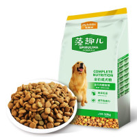 会员专享：Myfoodie 麦富迪 牛肉螺旋藻全犬成犬狗粮 20kg