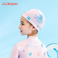Kappa 卡帕 舒适不勒头可爱布料宝宝游泳帽子 KP2160050