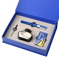 Pelikan 百利金 钢笔 P480 蓝色 EF尖 墨水礼盒装