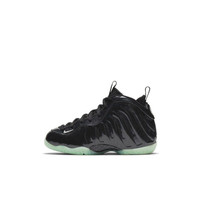 NIKE 耐克 LITTLE POSITE小童运动实战训练黑绿篮球鞋 CW1594-001 11C/28码/17CM