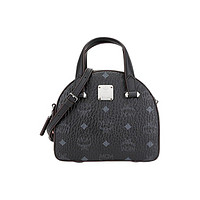 MCM ESSENTIAL VISETOS系列 女士手提包 MWTASSE20BK001 黑色