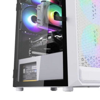 COLORFUL 七彩虹 十二代酷睿版 组装电脑（白色、512GB SSD、酷睿i5-12400F、RTX 3060 Ti 8G、16GB)