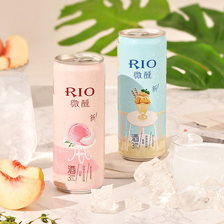 RIO 锐澳 洋酒 鸡尾酒  微醺 强爽 330ml*9罐+气泡水*3罐 年货 新春畅饮