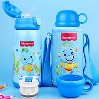 Fisher-Price 8158 儿童保温杯 600ml 蓝色