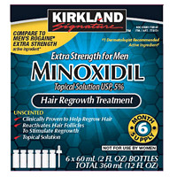 科克兰 Kirkland 可兰 米诺地尔生发液 5%Minoxidil 海外进口柯克兰男士脂溢头发生发水