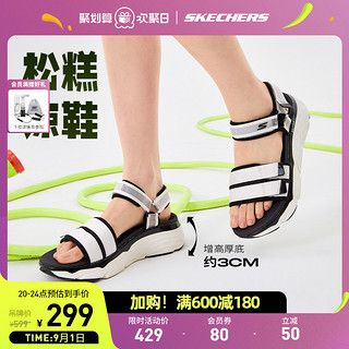 SKECHERS 斯凯奇 Max Cushioning 女子凉鞋 140424