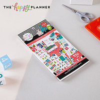 THE HAPPY PLANNER 美国创意手账本素材30张532贴可爱卡通圣诞节笔记本活页本装饰贴不干胶贴纸本