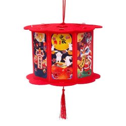 享再玩创意玩具_享再玩 中秋节手提灯笼(八面投影走马灯 手提杆 电子