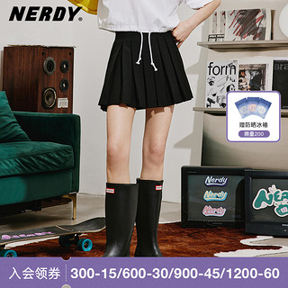 NERDY 半身百褶裙宽松休闲短裙 PNEC22WS03