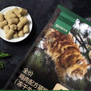 网易天成 全价冻干生骨肉猫粮 200g