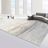 恒亚斯 客厅地毯侘寂风北欧现代简约沙发茶几毯美式定制厚卧室床边地毯垫
