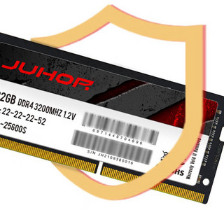 JUHOR 玖合 DDR4 3200MHz 笔记本内存 普条