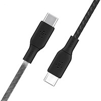 belkin 贝尔金 USB-IF认证 双Type-C 编织数据线 100W 2m