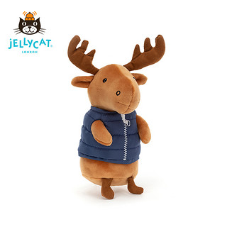 jELLYCAT英国露营麋鹿可爱毛绒玩具娃娃玩偶公仔送礼