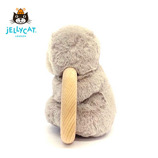 英国jELLYCAT舒柔树懒玩具木环男女娃娃可爱安抚玩偶玩具