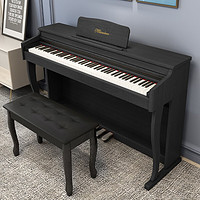 Minsine 名森 MS-05 88键重锤电钢琴 三踏板+双人琴凳+原装木架
