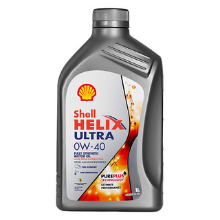 Shell 壳牌 Helix Ultra系列 超凡灰喜力 0W-40 SN级 全合成机油 4L 欧版