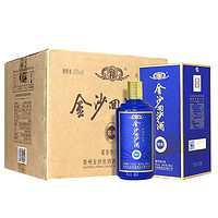 百亿补贴：JINSHA 金沙 回沙酒 精典  53%vol 酱香型白酒 500ml*6瓶整箱装