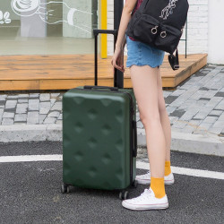 bromen PC拉杆箱 A60207005 plus款 磨砂绿 26英寸