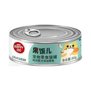 Wanpy 顽皮 果饭系列 鸡肉鲣鱼猫罐头 60g*24罐