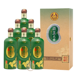 wuliangye 五粮液 绿豆大曲 52度浓香型绿豆酒 500ml*6瓶