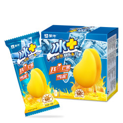 蒙牛冰淇淋/雪糕_mengniu 蒙牛 冰  雪泥 芒果味 450g(凑单蓝莓口味