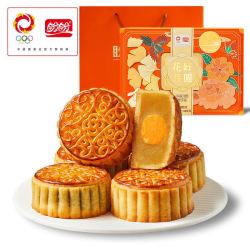 PANPAN FOODS 盼盼 月饼 花好月圆礼盒 480g