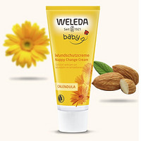 PLUS会员：WELEDA 维蕾德 婴儿金盏花护臀霜 75ml*2支