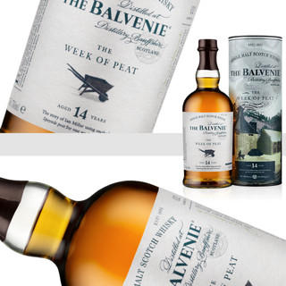 THE BALVENIE 百富 14年 故事系列 单一麦芽 苏格兰威士忌 48.3%vol 700ml 礼盒装