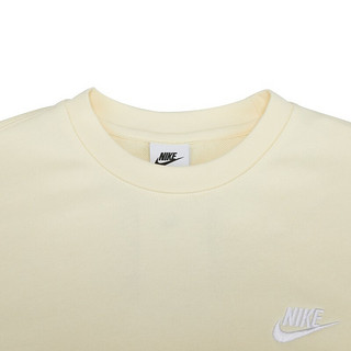 NIKE 耐克 Sportswear Club Ft 男子运动卫衣 BV2667-133 奶白色 M