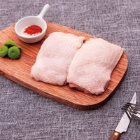同德义利 白羽鸡冷冻鸡腿排净重2斤/袋圈养鸡肉无骨腿排鸡腿肉