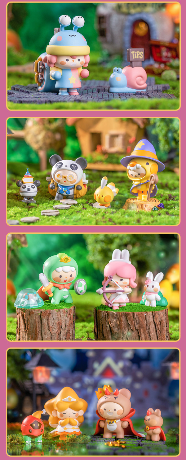 迷你世界 勇者闯魔城创意盲盒公仔 2个装