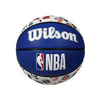 Wilson 威尔胜 PU篮球 WTB1301IBNBA7CN 蓝白色 7号/标准