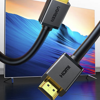 UGREEN 绿联 HD104 HDMI1.4 视频线缆 12m 黑色