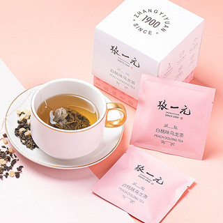 张一元 茶叶白桃乌龙茶调味茶果味茶冷泡茶30g（10包） 乌龙茶