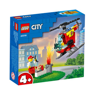 LEGO 乐高 City城市系列 60318 消防直升机