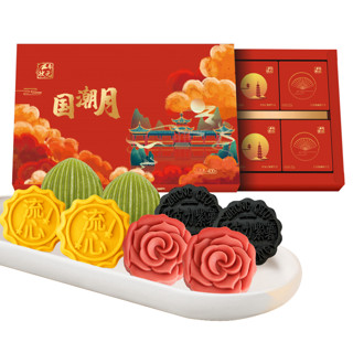 JiangNanZhuangYuan 江南状元 国潮月饼礼盒 400g/盒