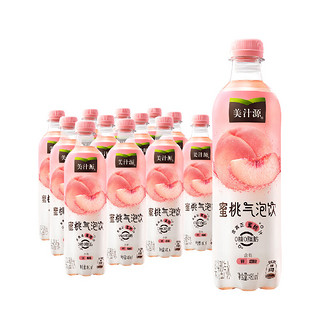 Minute Maid 美汁源 蜜桃气泡饮 480ml*12瓶